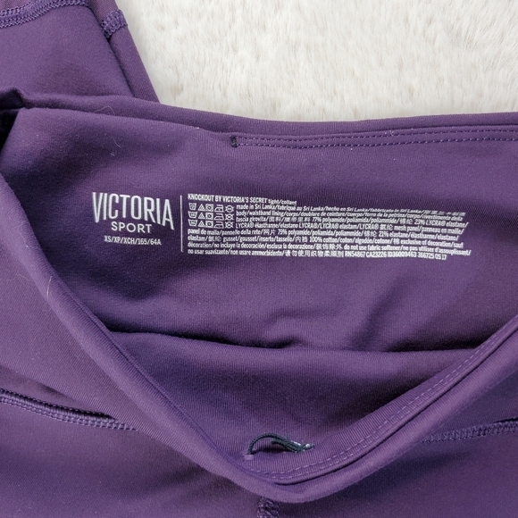 Victoria’s Secret Sport Purple Legging XS - Picture 4 of 7